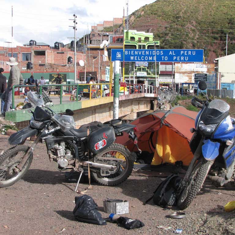 Peru border crossing