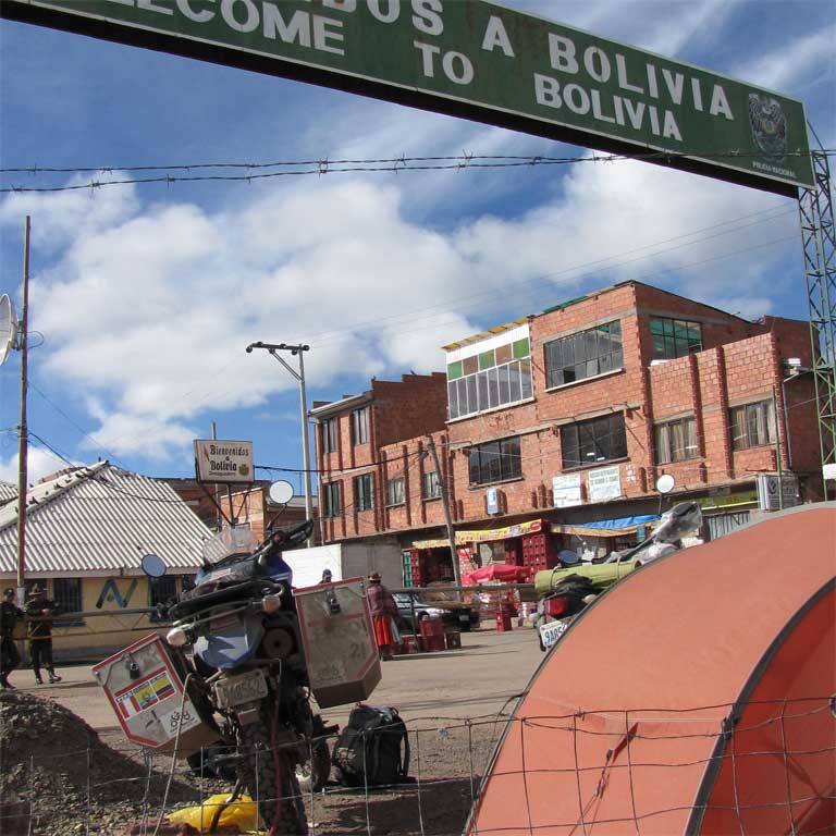 Bolivia border crossing