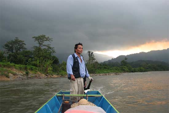 Boat on the river