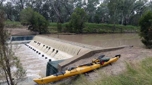 Nasty looking weir