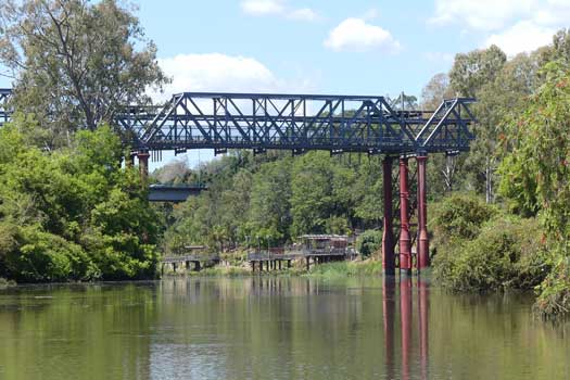 Bridge on a river