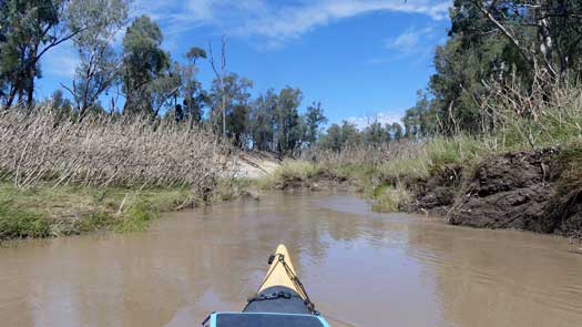 Small flowing creek