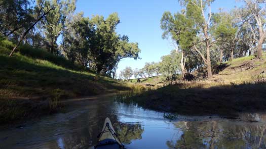 Shallow flowing waters