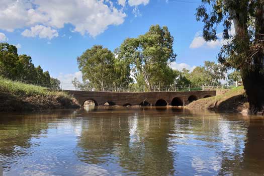 bridge on the river