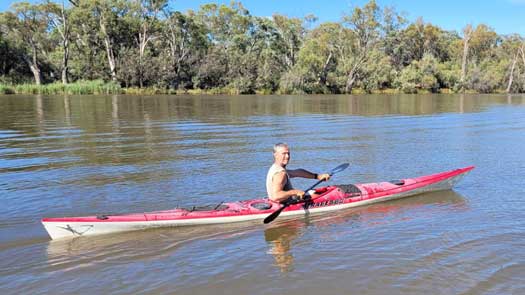 Man in kayak