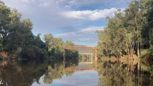 Bridges over river