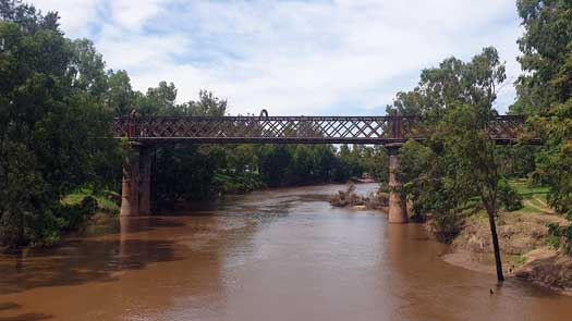 Bridge over river