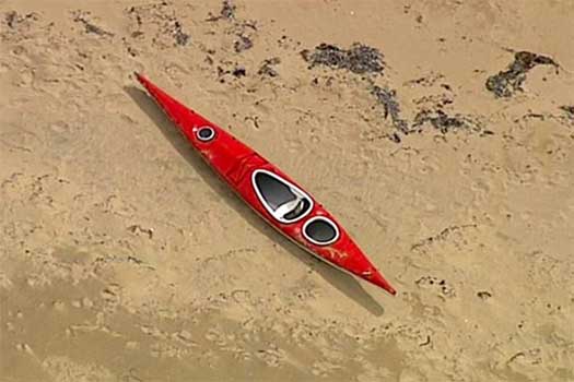 Kayak on the beach