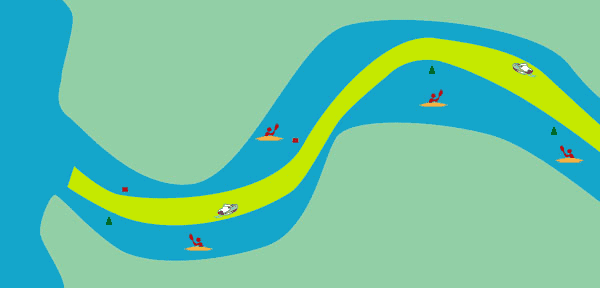 Image showing shipping navigational channel