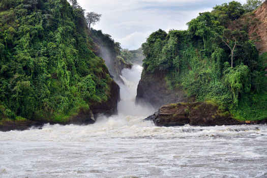 Large waterfall