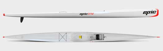 Long narrow surfski